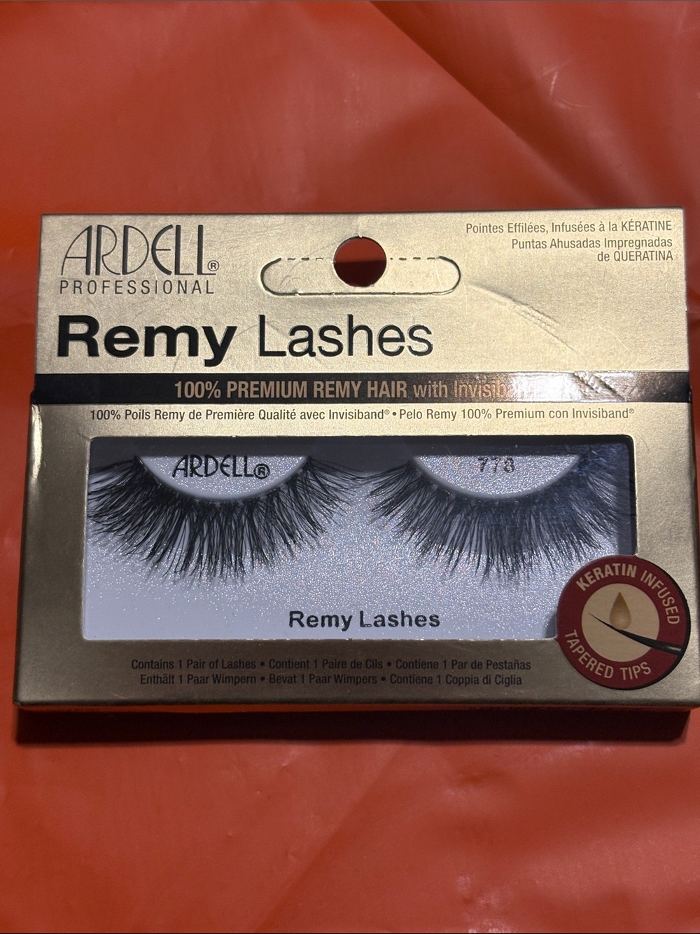 Ardell Proessional Remy Lashes - Black  774. NEW SEALED